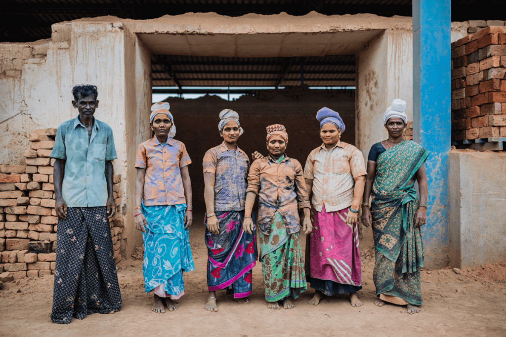 Brick kiln, bonded labor, Tamil Nadu India